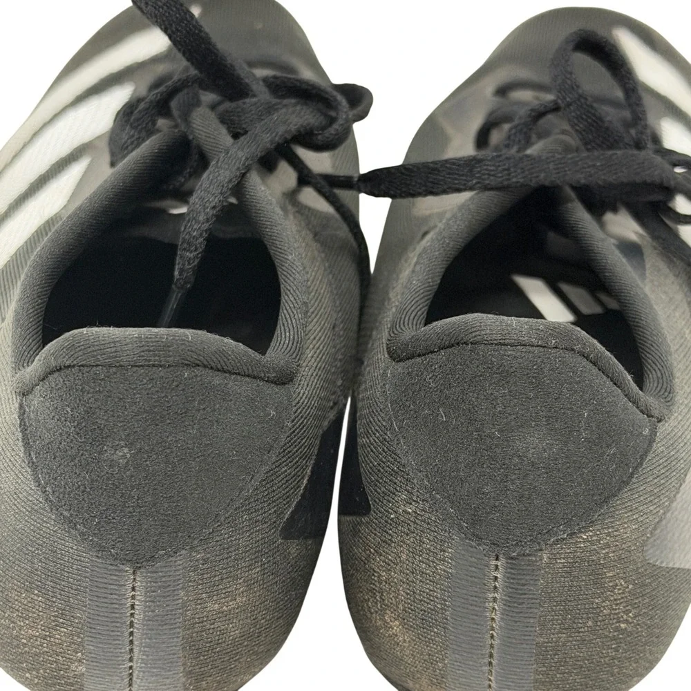 Adidas SprintstarTrack Spikes‎ Black Silver Sprinting Shoes IG9908 Mens 7.5